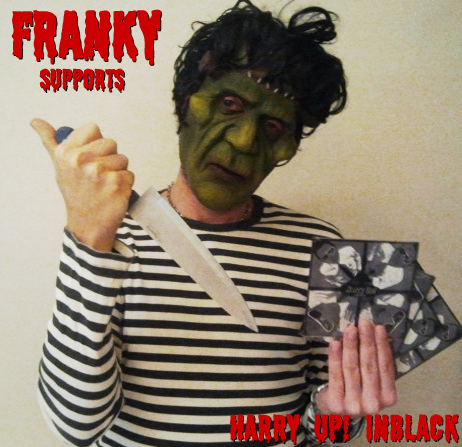 franky supports inBLACK